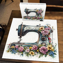 Sewing Machine Garden Jigsaw Puzzle 1000 Pieces