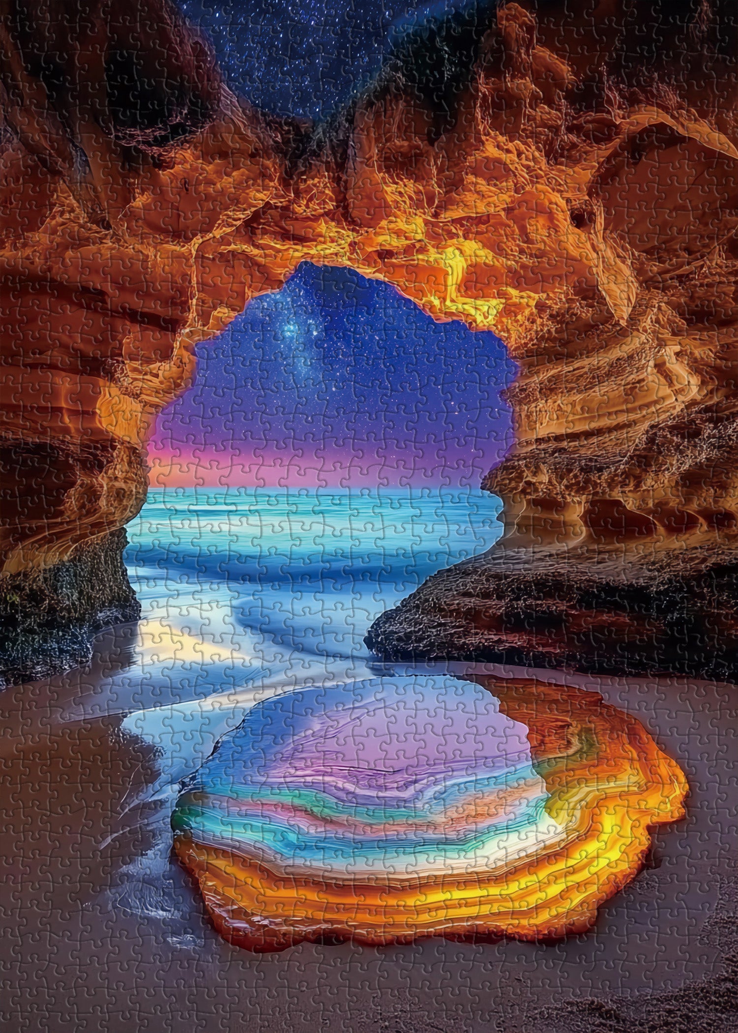 Luminous Cavern Jigsaw Puzzle 1000 Pieces