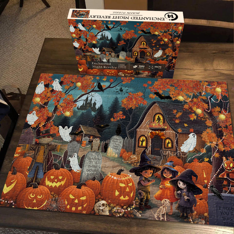 Enchanted Night Revelry Jigsaw Puzzle 1000 Pieces
