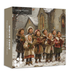 Coro de invierno Rompecabezas Puzzle 1000 piezas