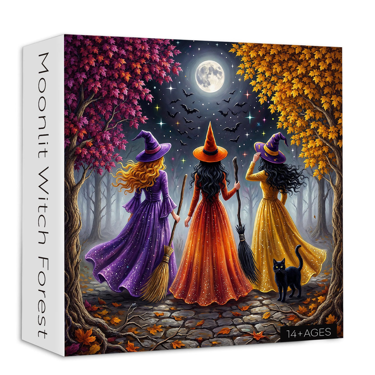 Moonlit Witch Forest Jigsaw Puzzle 1000 Piece
