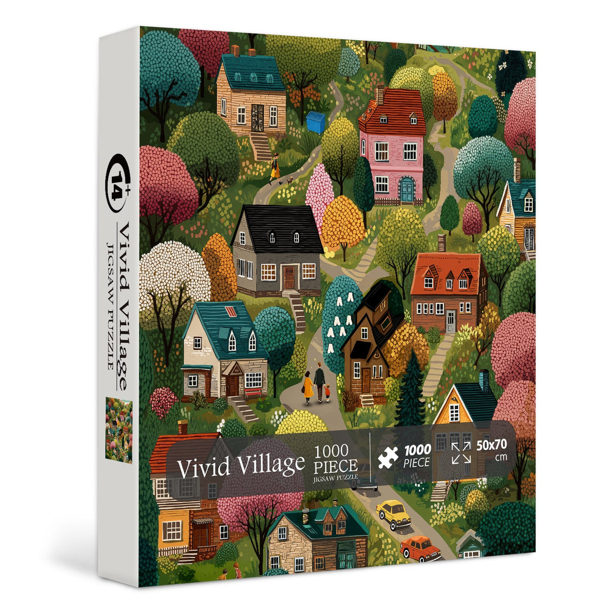 Puzzle Vivid Village da 1000 pezzi