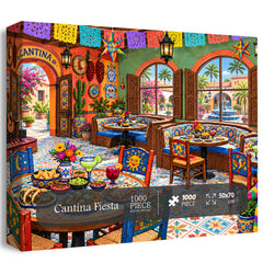 Cantina Fiesta Jigsaw Puzzle 1000 Pieces