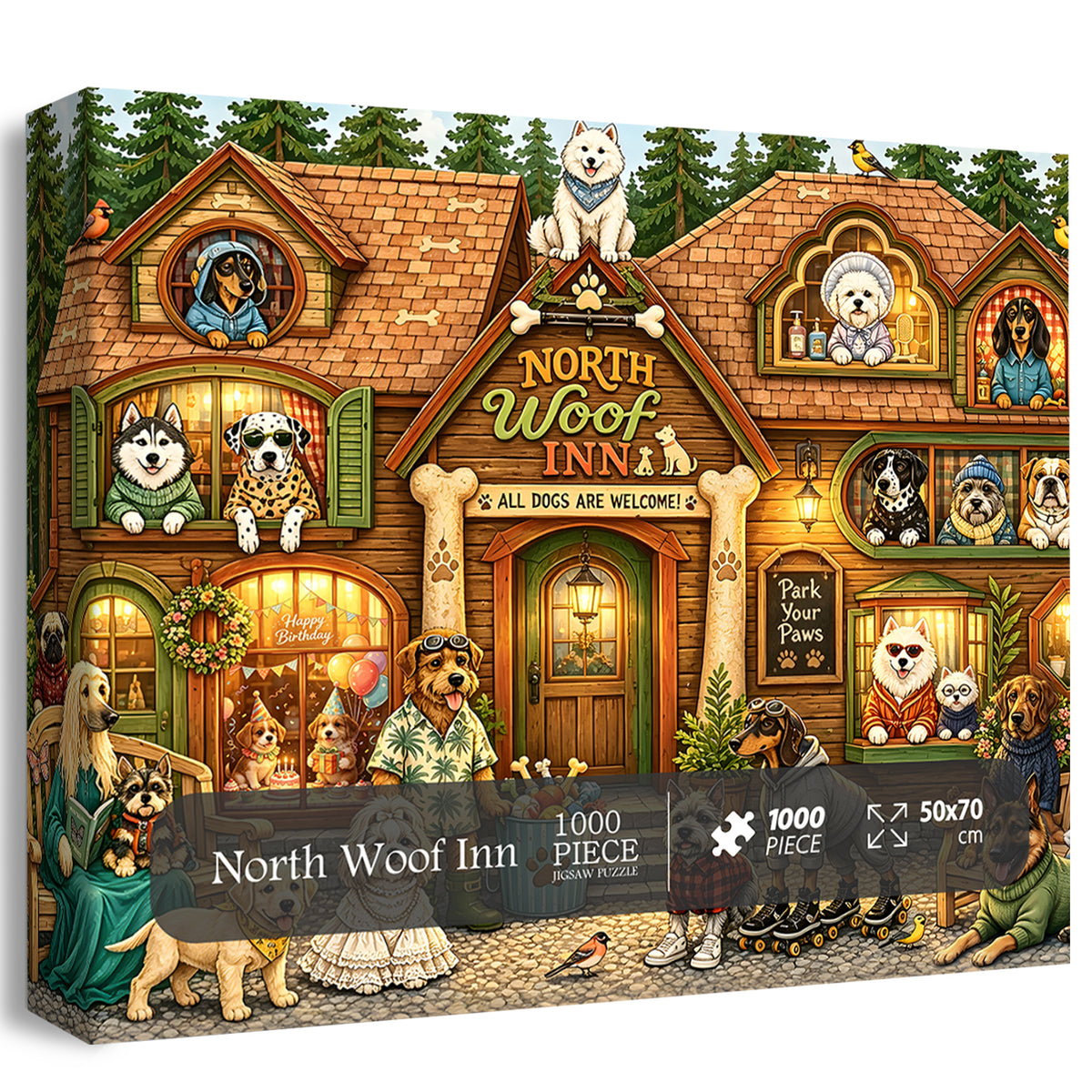 North Woof Inn Jigsaw Puzzle 1000 Pieces