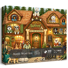 North Woof Inn Jigsaw Puzzle 1000 Pieces