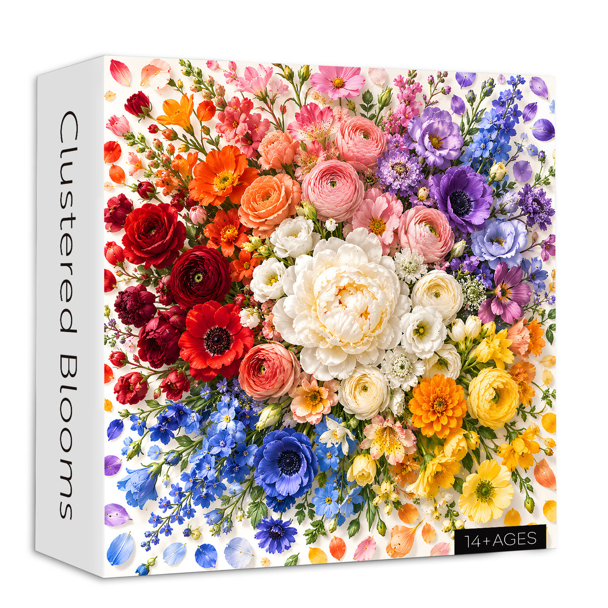 Clustered Blooms Jigsaw Puzzle 1000 Pieces
