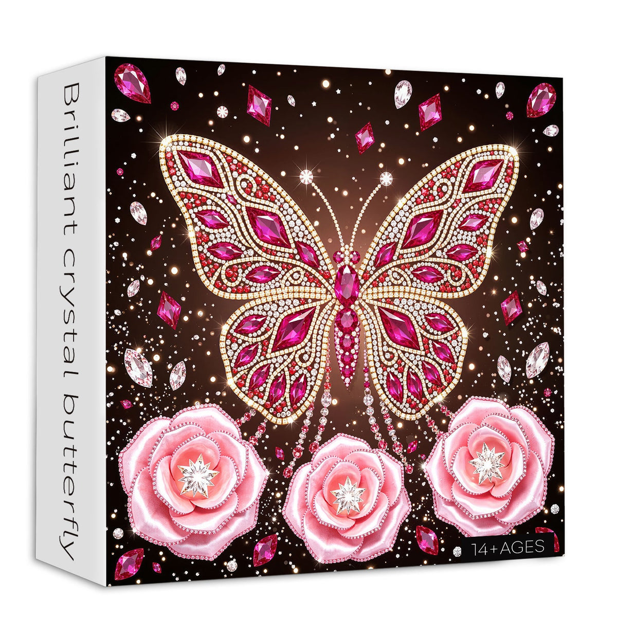 Brilliant Crystal Butterfly Jigsaw Puzzle 1000 Pieces