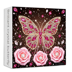 Brilliant Crystal Butterfly Jigsaw Puzzle 1000 Pieces
