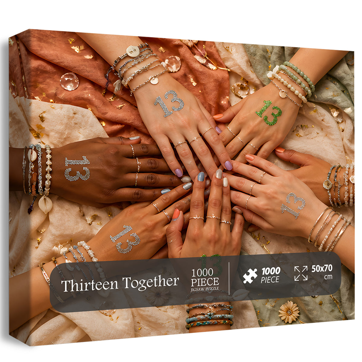 Thirteen Together Jigsaw Puzzle 1000 Pieces