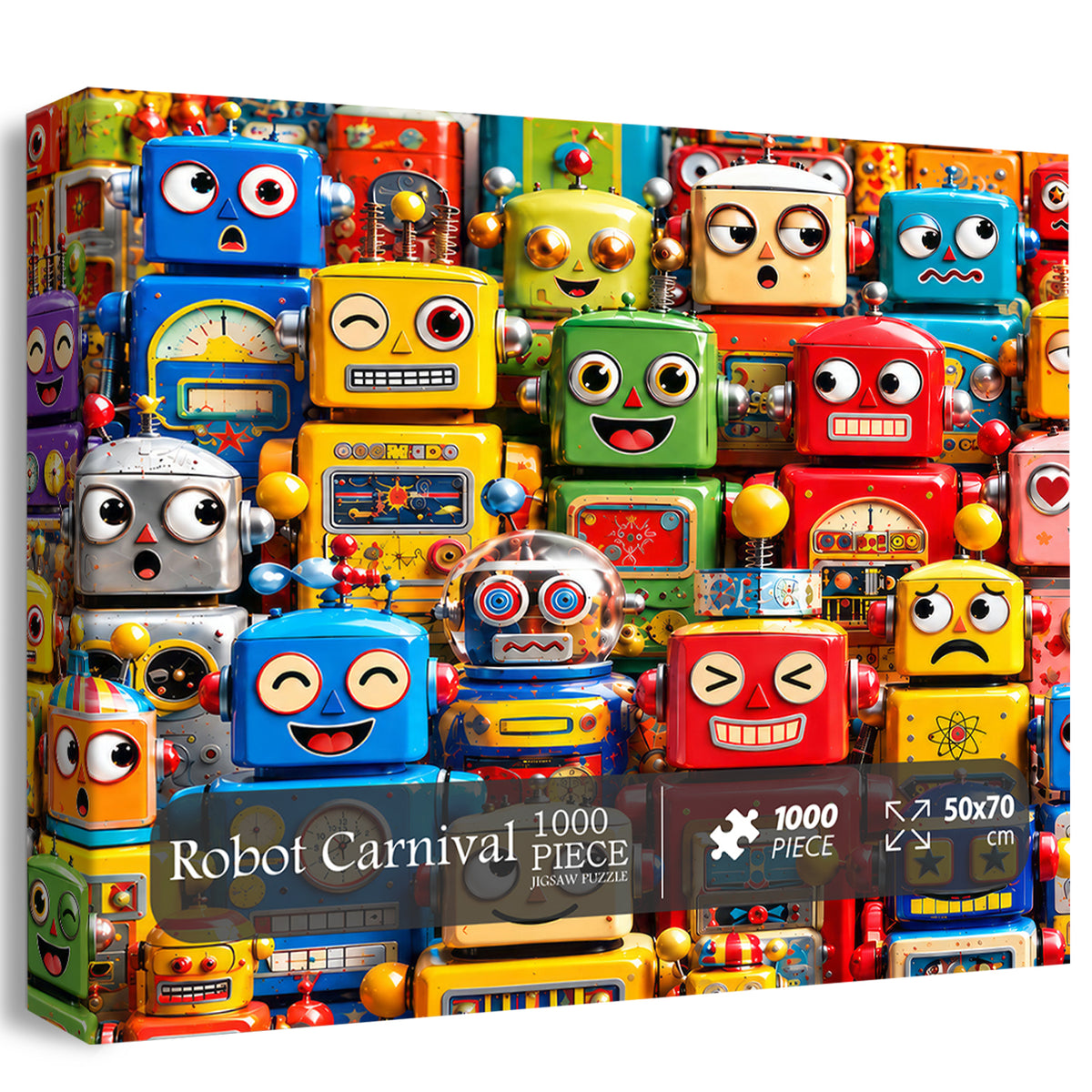 Robot Carnival Jigsaw Puzzle 1000 Pieces