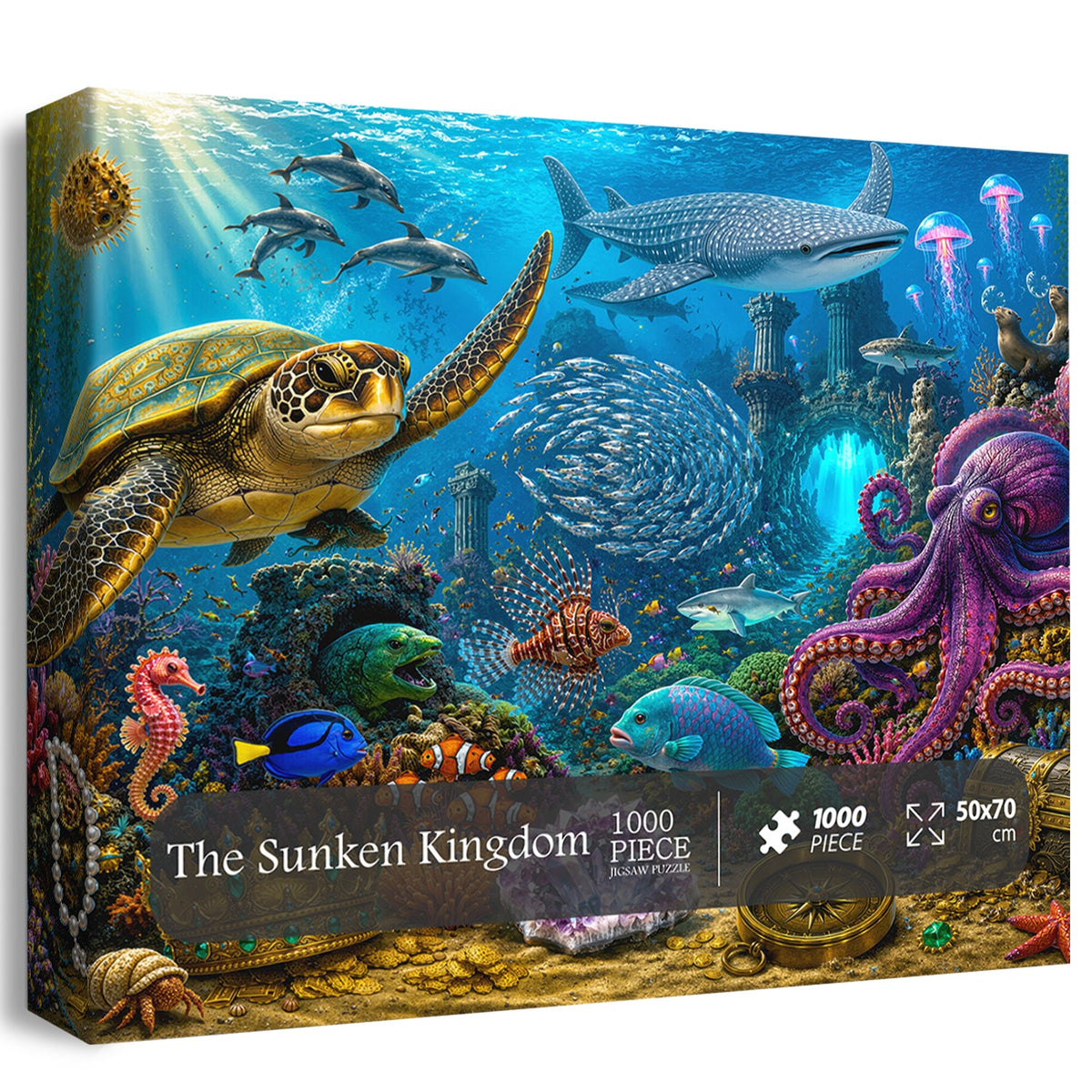 The Sunken Kingdom Jigsaw Puzzle 1000 Pieces