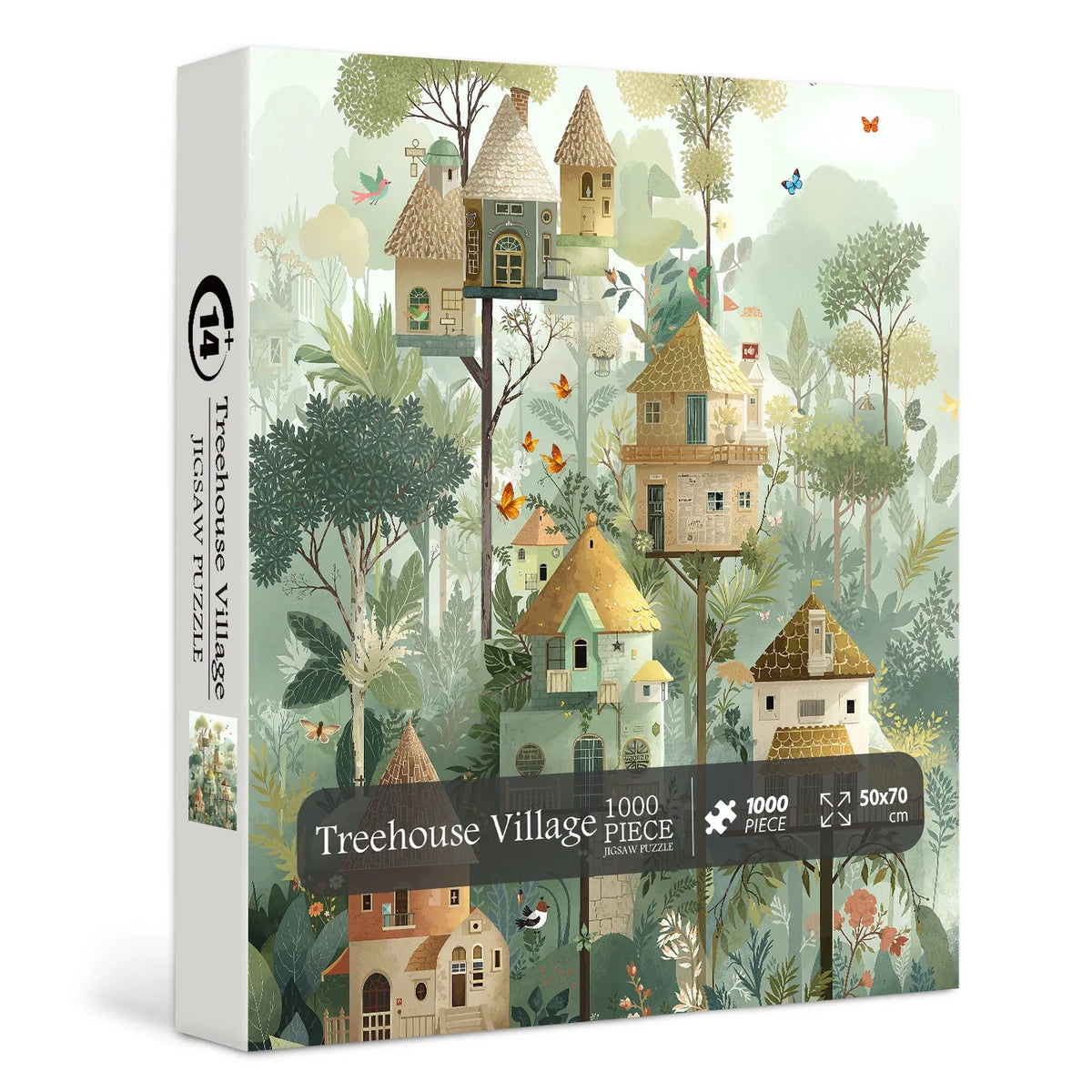 Treehouse Village Jigsaw Puzzle 1000 Pieces