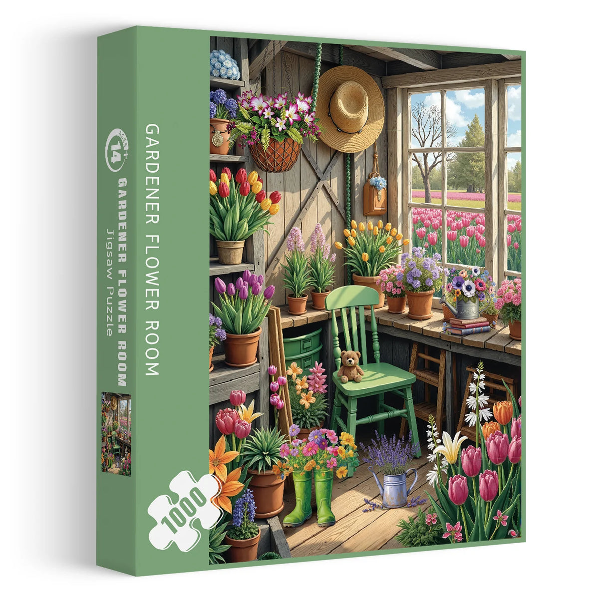 Jardinier Flower Room Puzzle 1000 pièces