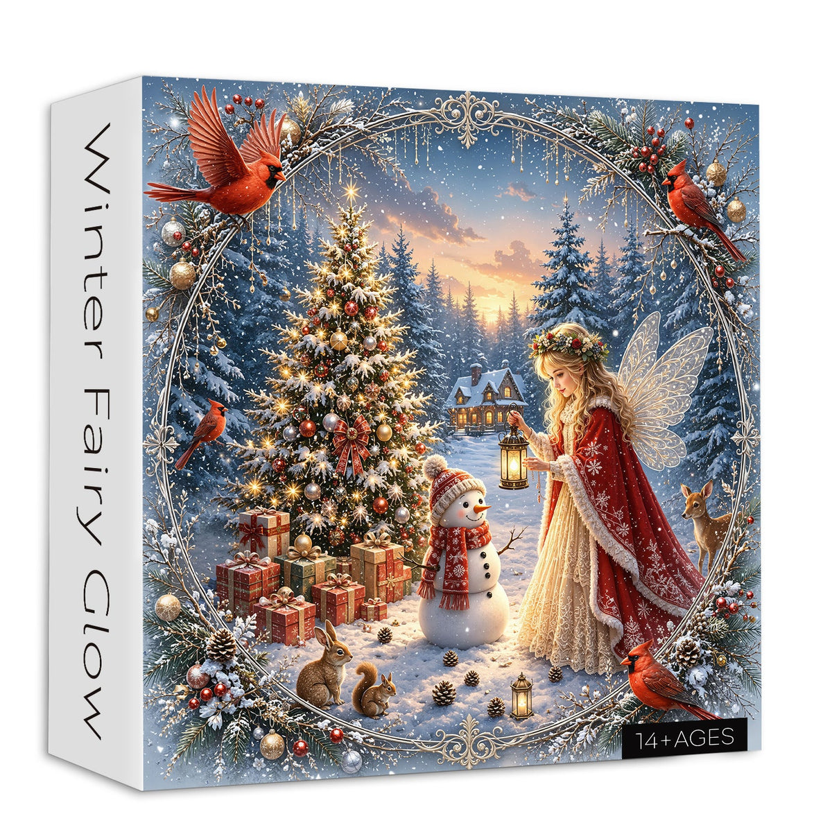 Winter Fairy Glow Jigsaw Puzzle 1000 Pieces