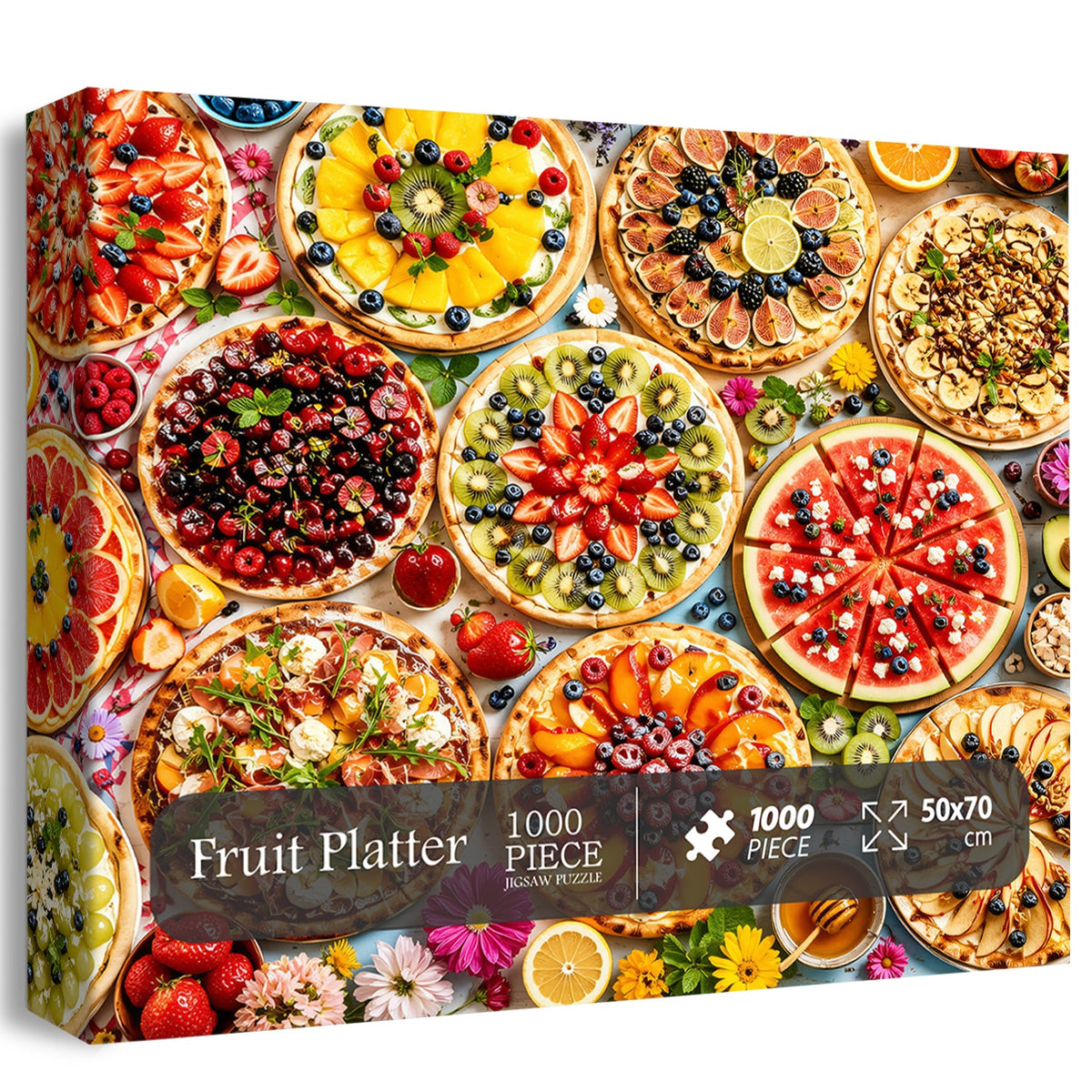 Fruit Platter Jigsaw Puzzle 1000 Pieces