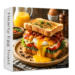 Hearty Egg Toast Jigsaw Puzzle 1000 Pieces