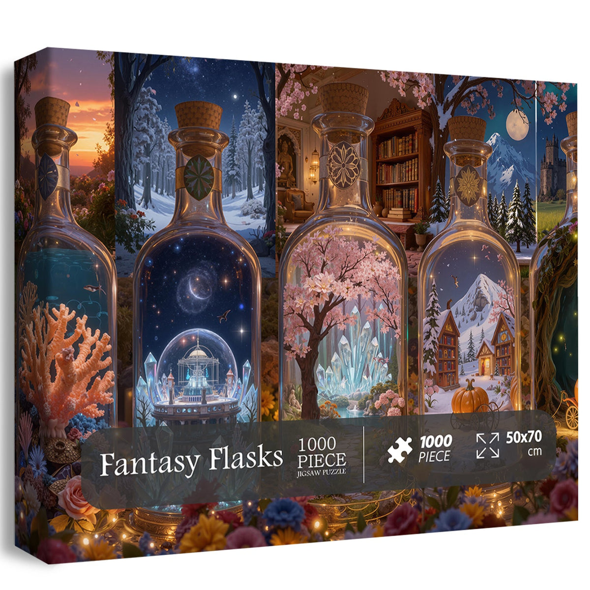 Fantasy Flasks Jigsaw Puzzle 1000 Pieces