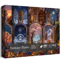 Fantasy Flasks Jigsaw Puzzle 1000 Pieces