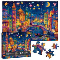 Enchanting Venice Nights Jigsaw Puzzle 1000 Pieces