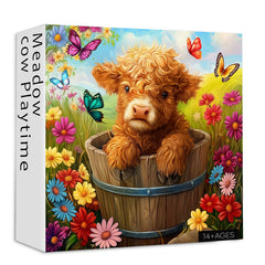 Meadow Cow Playtime Jigsaw Puzzles 1000 Pieces