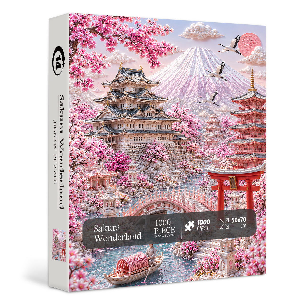 Sakura Wonderland Jigsaw Puzzle 1000 Pieces