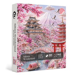 Sakura Wonderland Jigsaw Puzzle 1000 Pieces