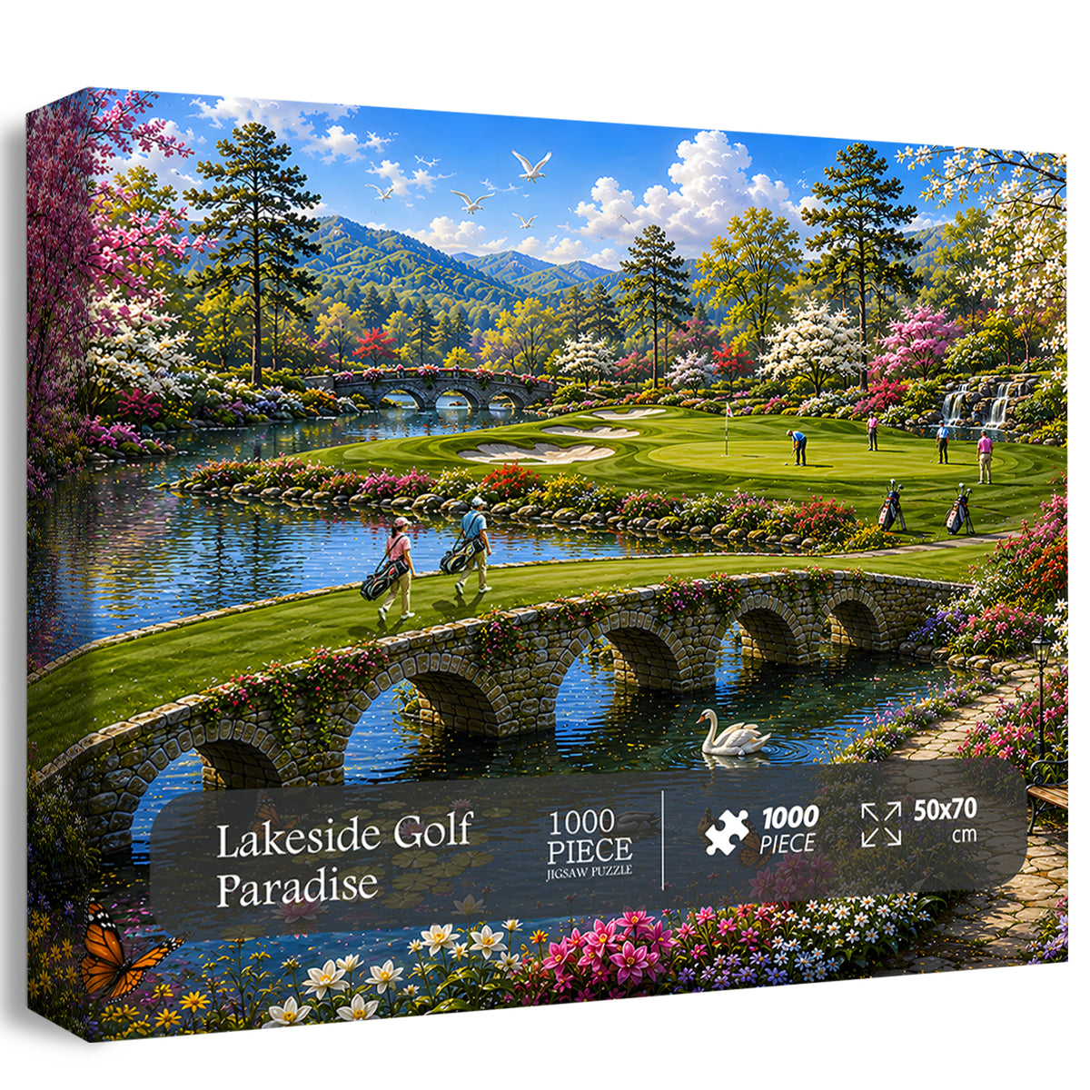 Lakeside Golf Paradise Jigsaw Puzzle 1000 Pieces