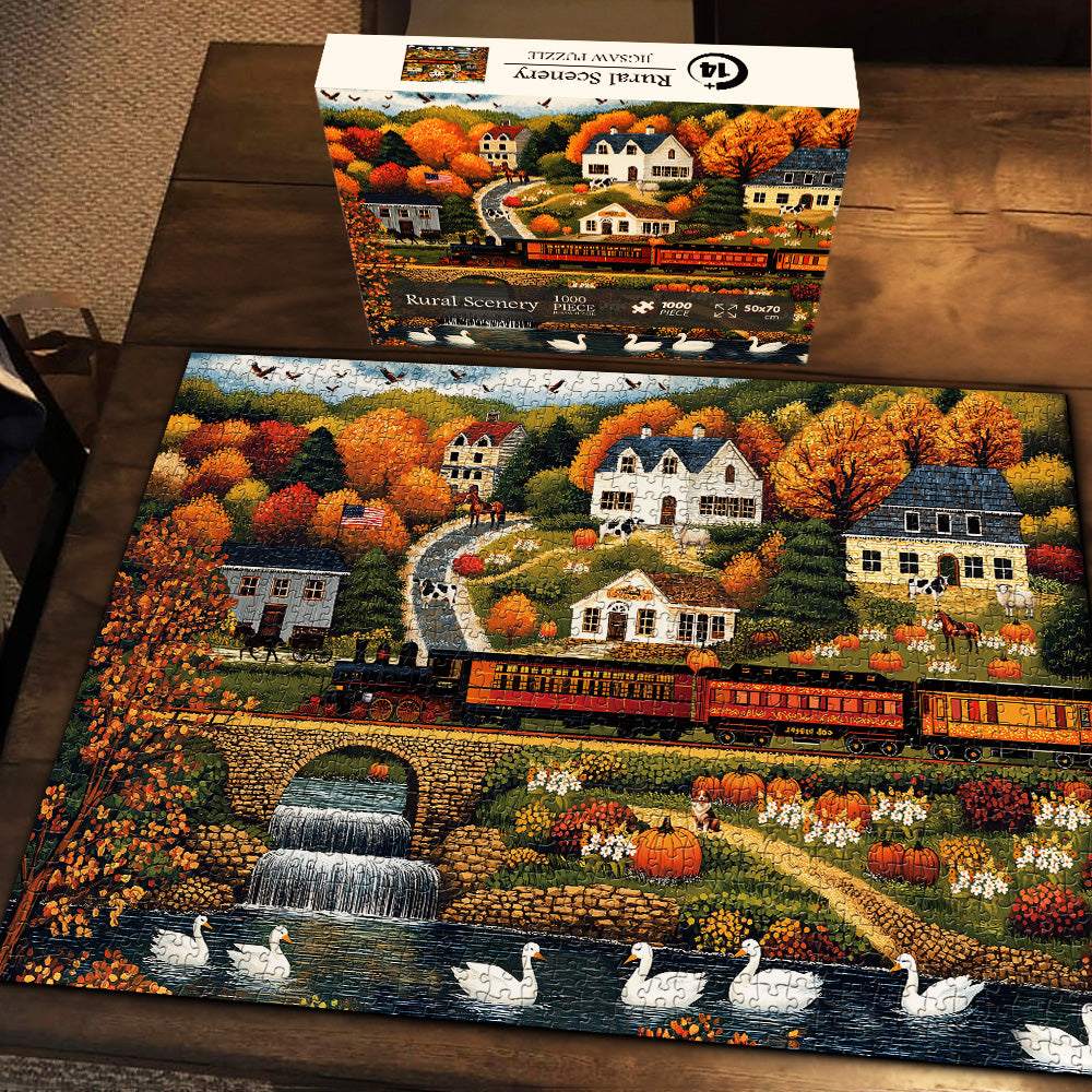 Rural Scenery Jigsaw Puzzles 1000 Pieces