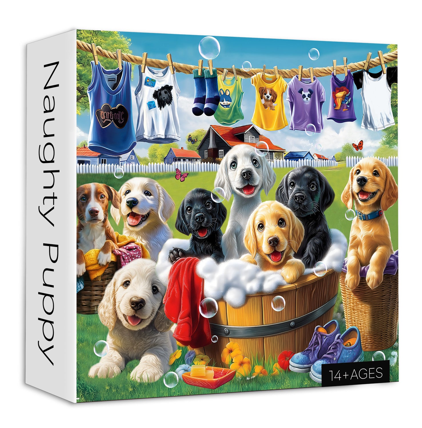 Naughty Puppy Jigsaw Puzzles 1000 Pieces