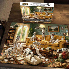 Playful Spot Pups Jigsaw Puzzle 1000 Pieces