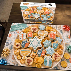 Hanukkah Cookie Feast Jigsaw Puzzle 1000 Pieces