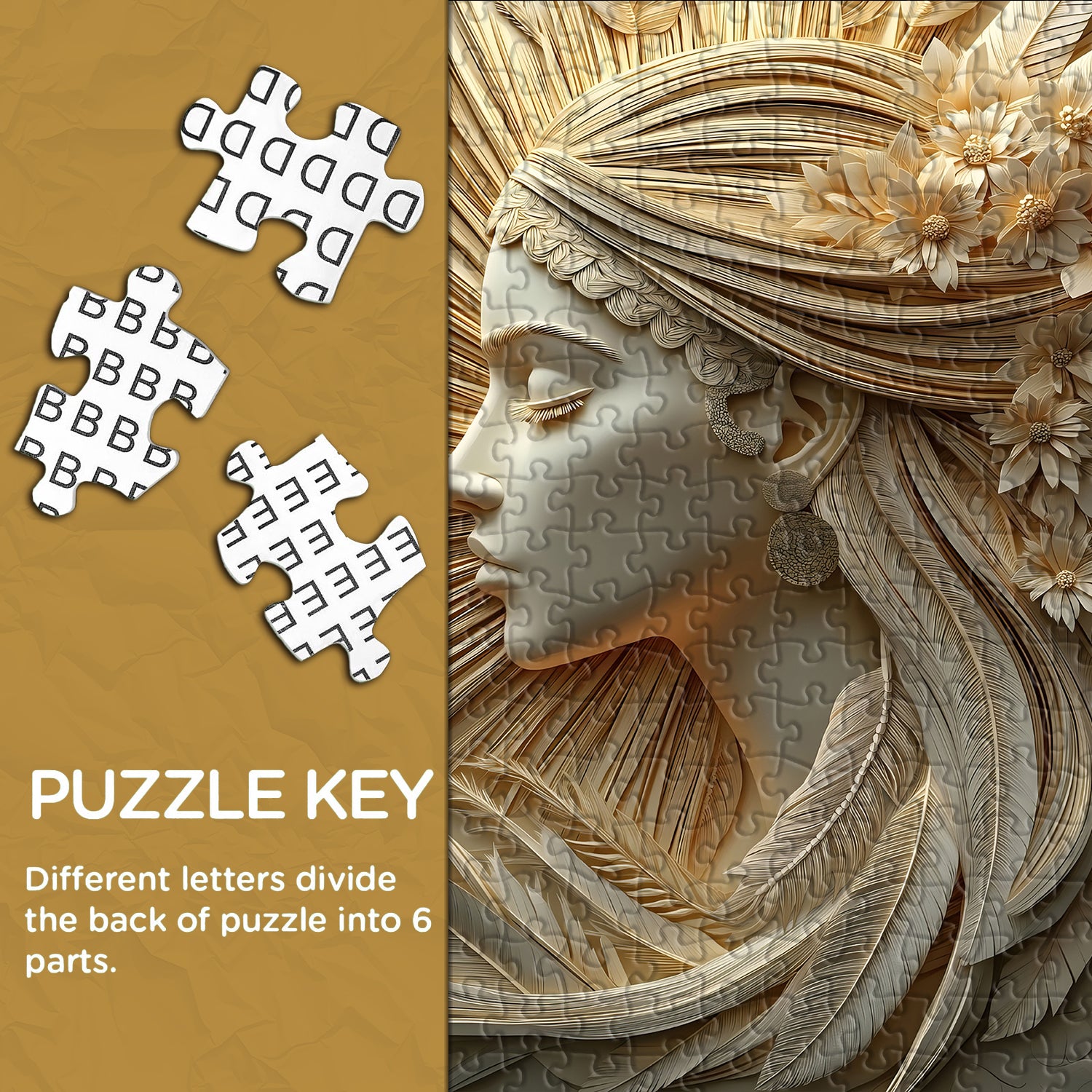 Goddess Sculpture Jigsaw Puzzle 1000 Pieces