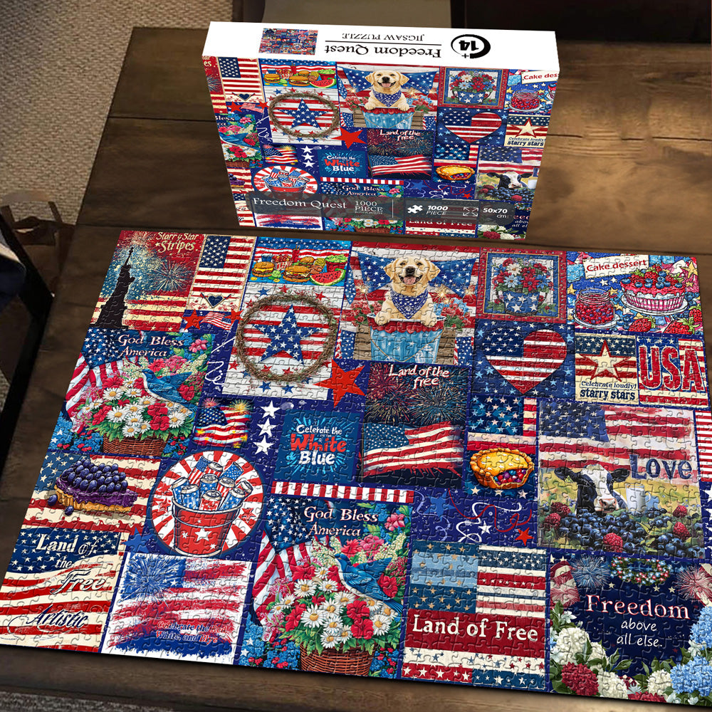 Freedom Quest Puzzle 1000 pièces 1000 pièces