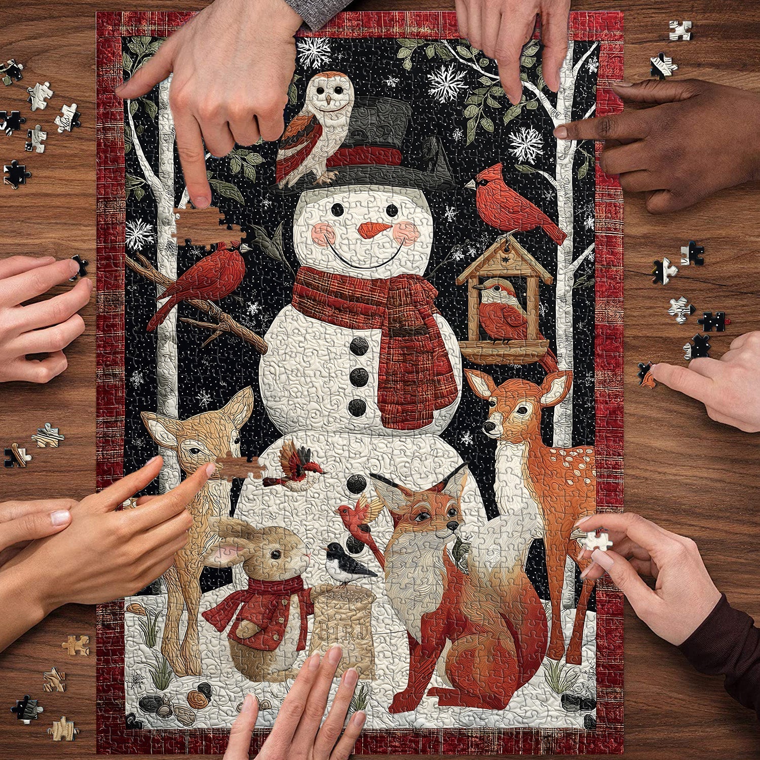 Giove puzzle nevoso puzzle 1000 pezzi