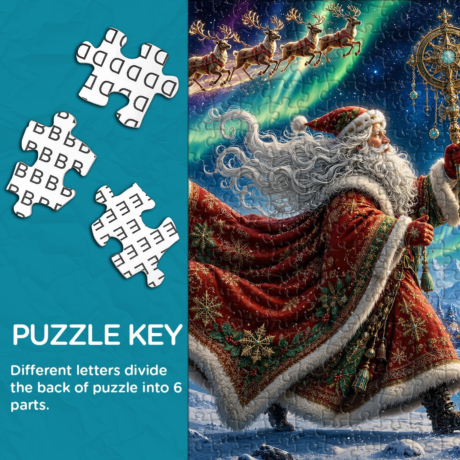 Arctic Christmas Jigsaw Puzzle 1000 Pieces