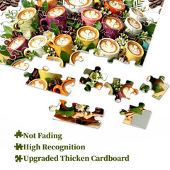 Coffee Cup Bouquet Jigsaw Puzzle 1000 Pieces