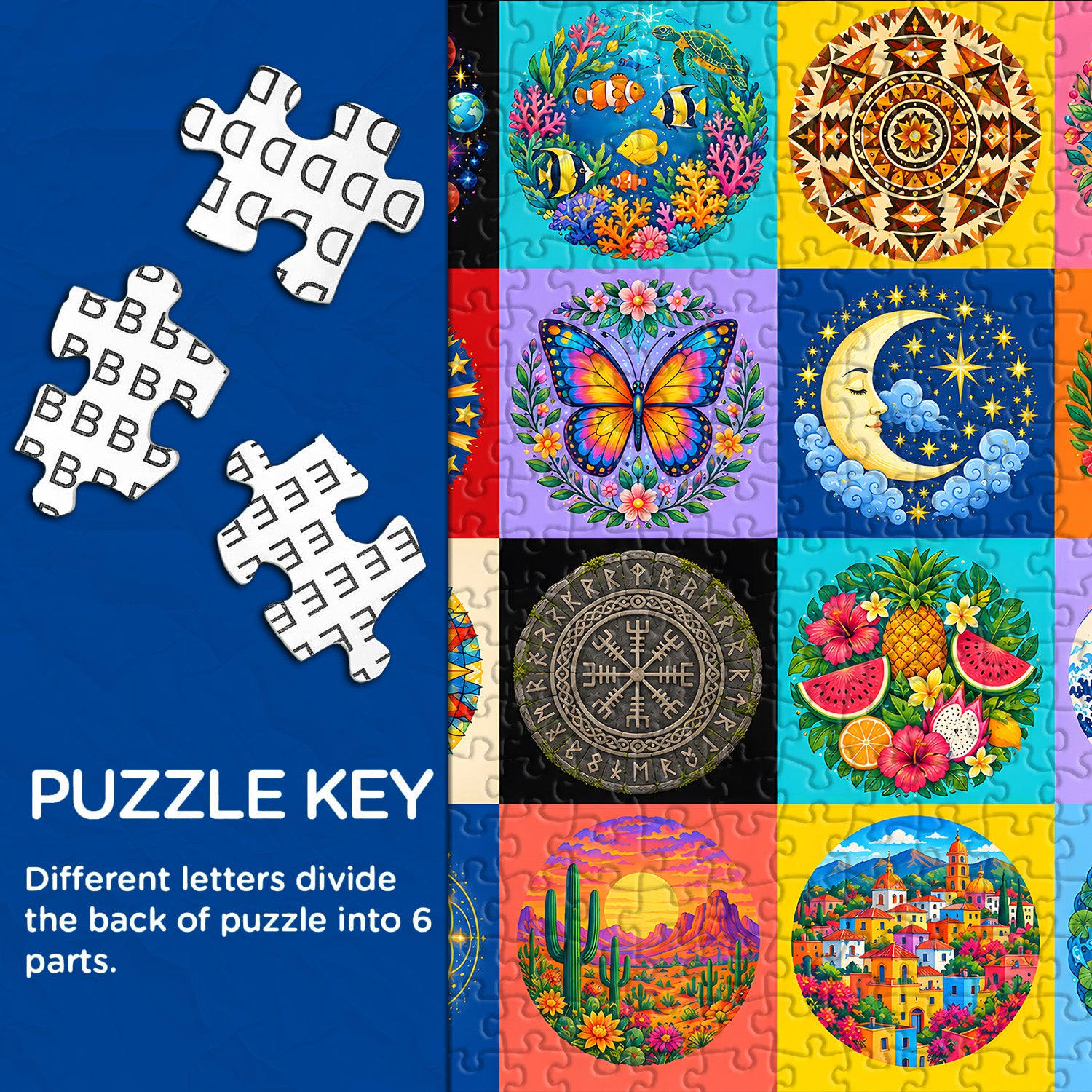 Circular Visions Jigsaw Puzzle 1000 Pieces