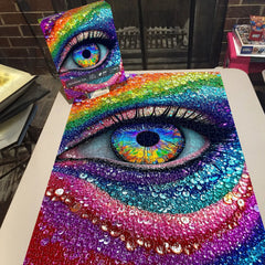 Rainbow Eye Puzzle de puzzle 1000 pièces