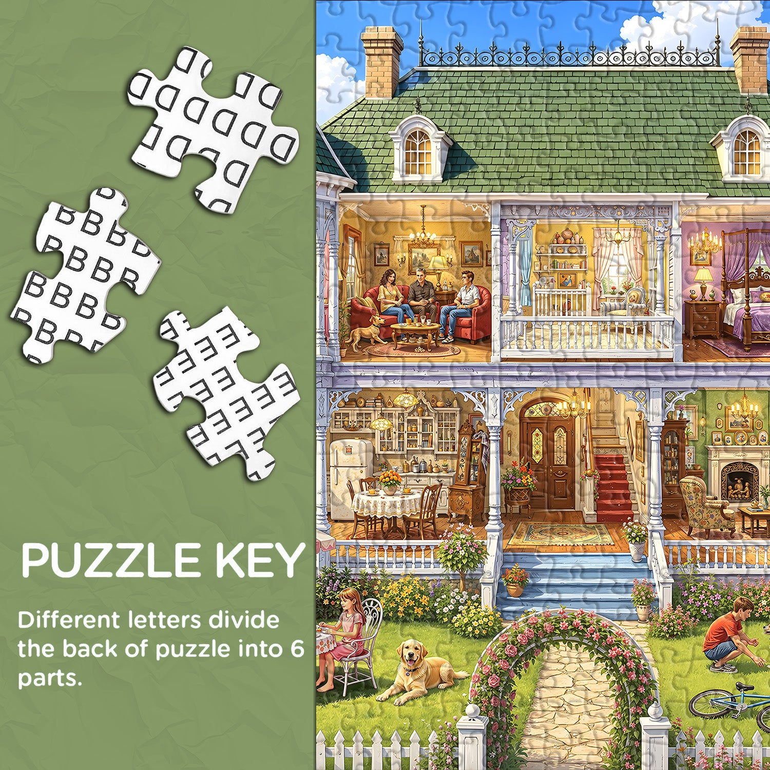 Bliss Cottage Jigsaw Puzzle 1000 Pieces