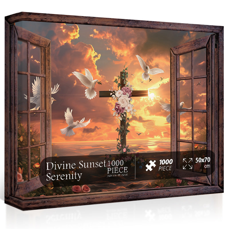 Divine Sunset Serenity Jigsaw Puzzles 1000 Pieces