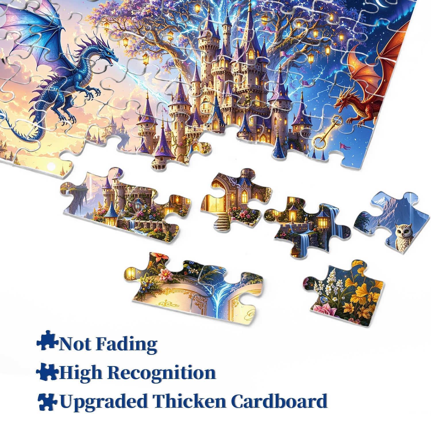 Dual Dragon Tale Jigsaw Puzzle 1000 Pieces