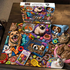 Days with Pets Jigsaw Puzzle 1000 Pieces
