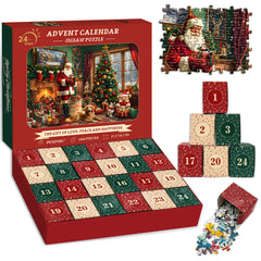  Christmas House Advent Calendar Jigsaw Puzzle 1000 Pieces