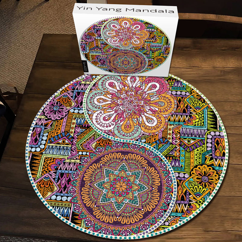 Yin Yang Mandala Jigsaw Puzzle 1000 Pieces – Pickforu Puzzle