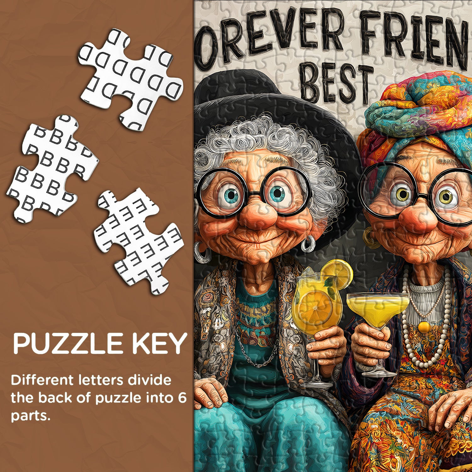Friend Forever Puzzle 1000 Teile
