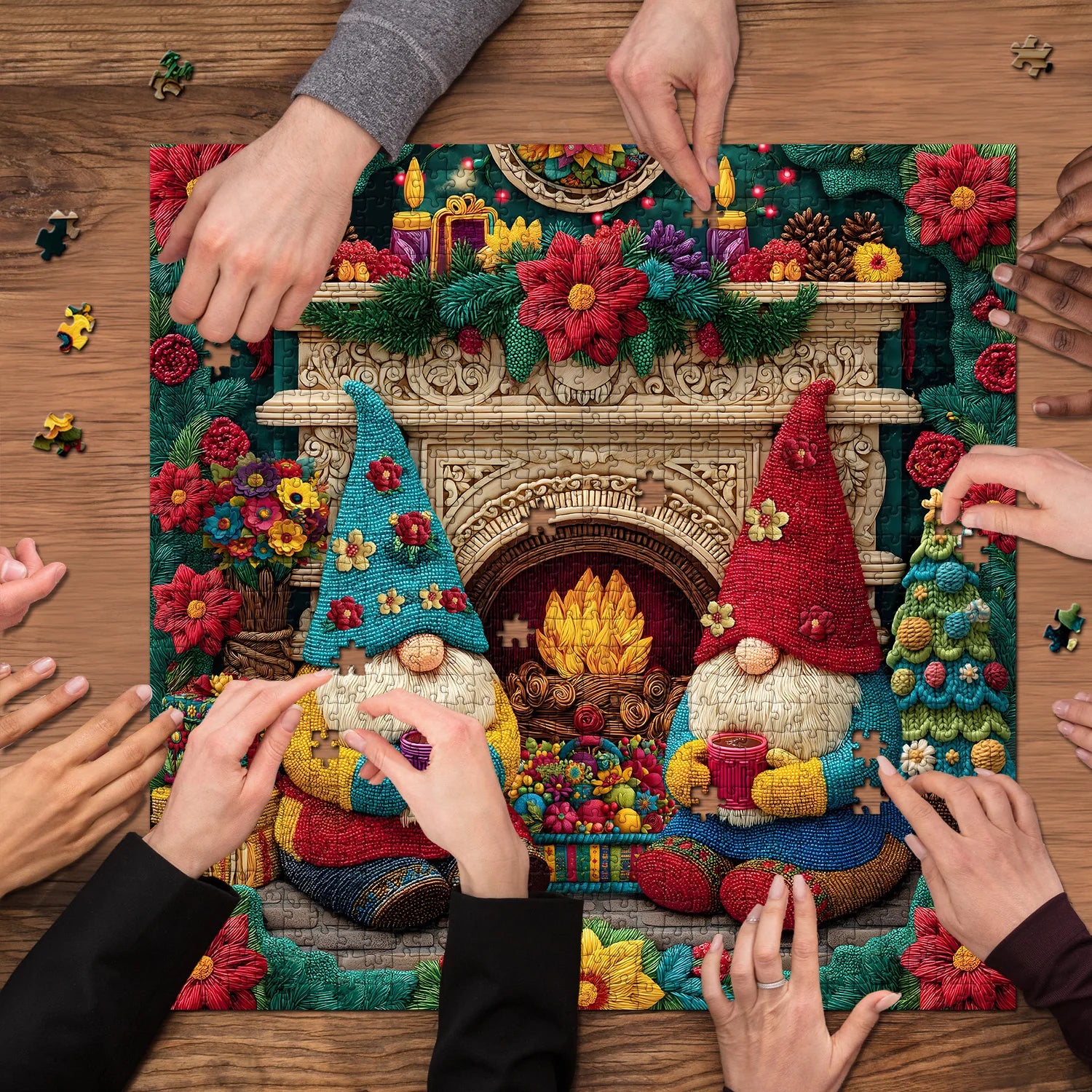 Accoglienti gnomi puzzle puzzle 1000 pezzi