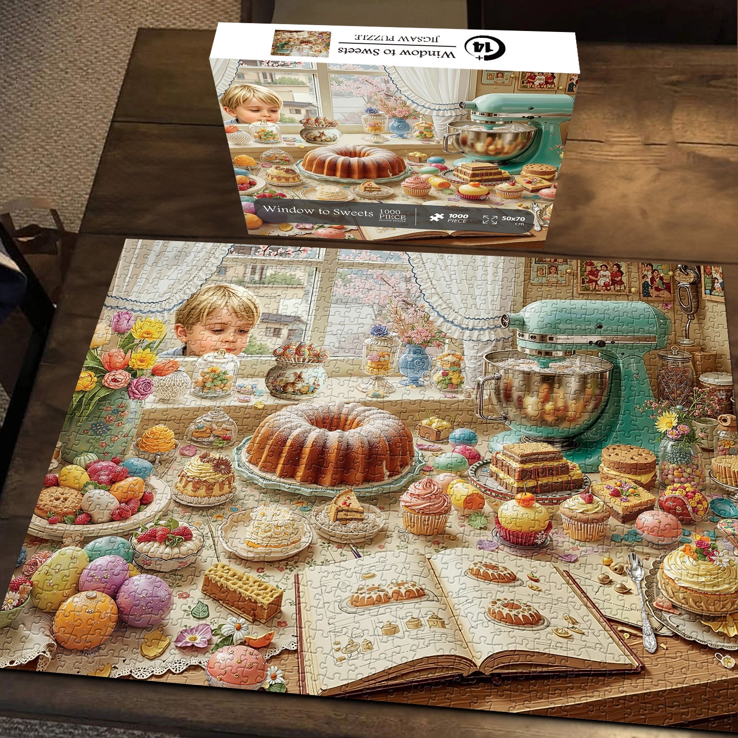 Window to Sweets Jigsaw Puzzle 1000 Pieces