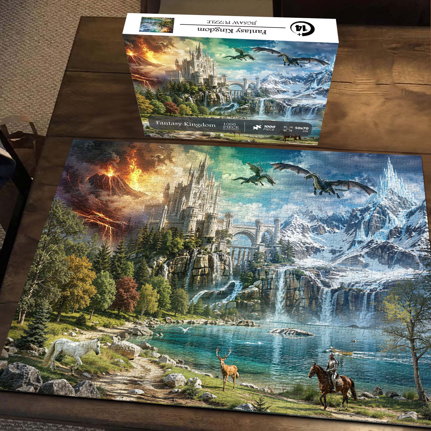 Fantasy Kingdom Jigsaw Puzzle 1000 Pieces