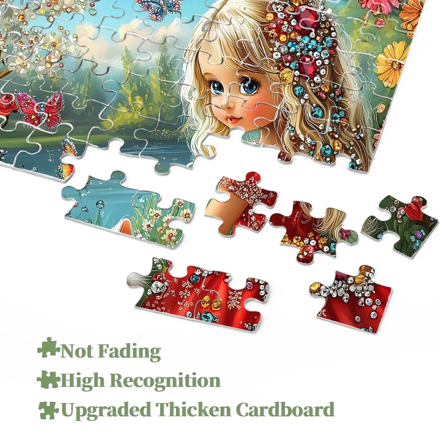 Gemstone Girl Puzzle 1000 pièces