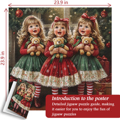 Caroling Christmas Angels Jigsaw Puzzle 1000 Pieces